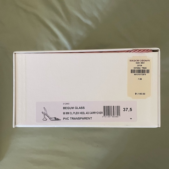 Amina Muaddi Begum Glass Heal - Picture 5 of 5